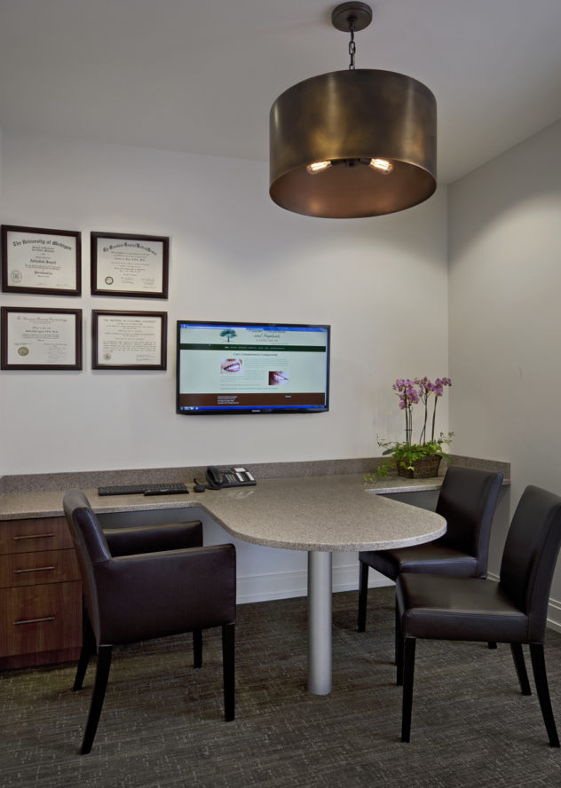 A private, quiet room to talk with your doctors.