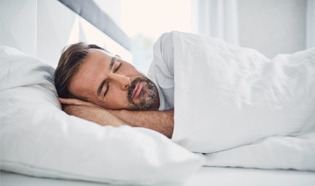 Sleeping man