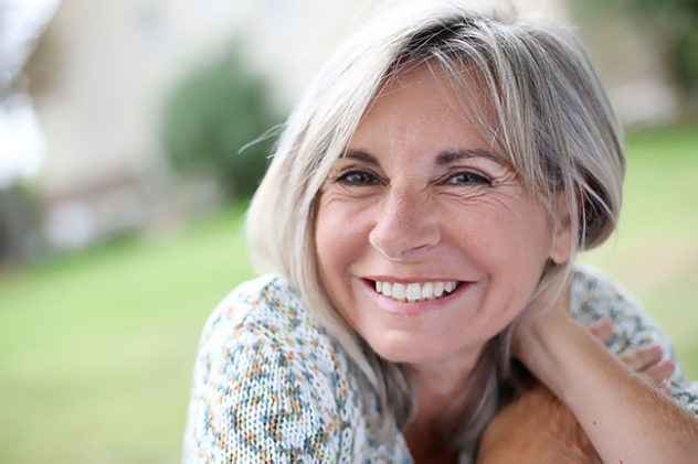 smiling woman