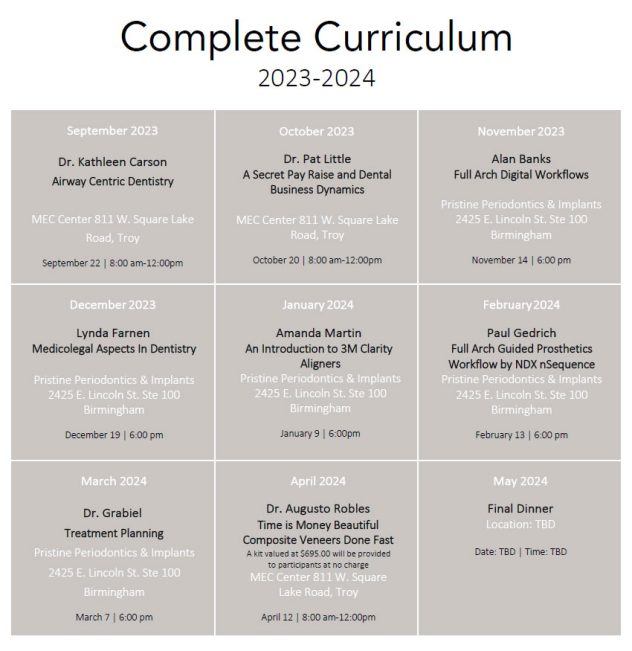 Academic Schedule 2023-2024